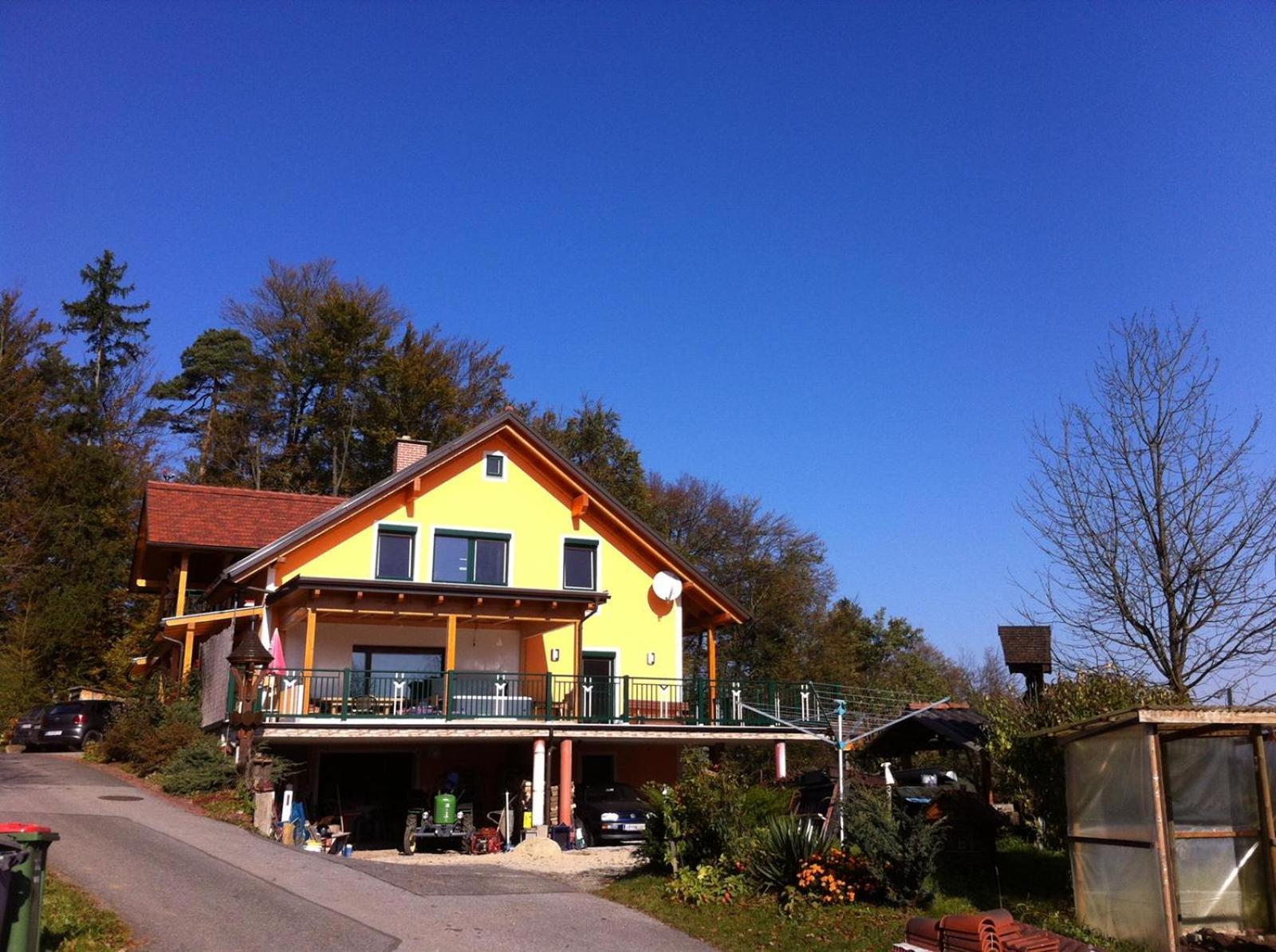 Gaestehaus Schmid Sankt Johann im Saggautal Kültér fotó